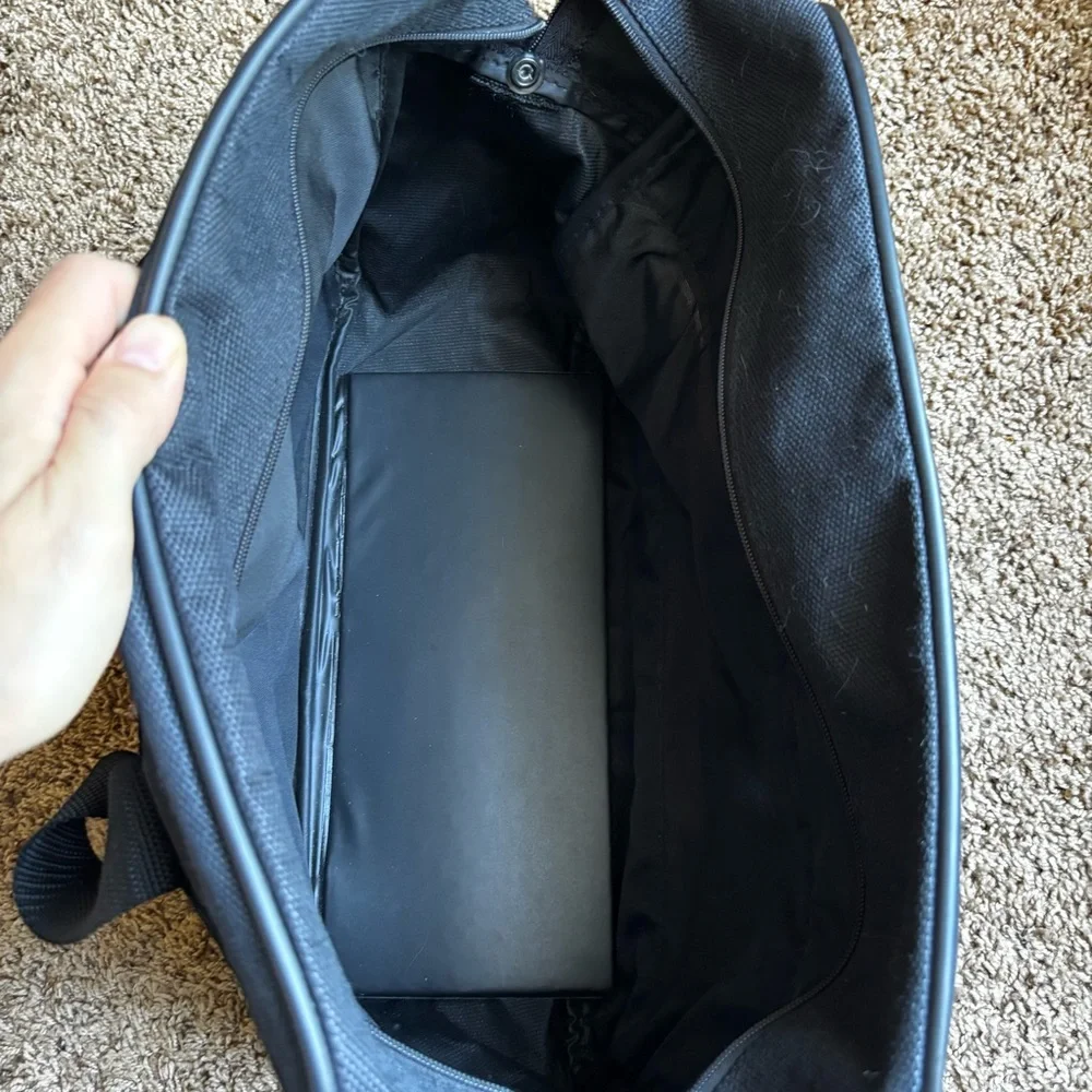 Vintage Jaguar carry-on luggage tote